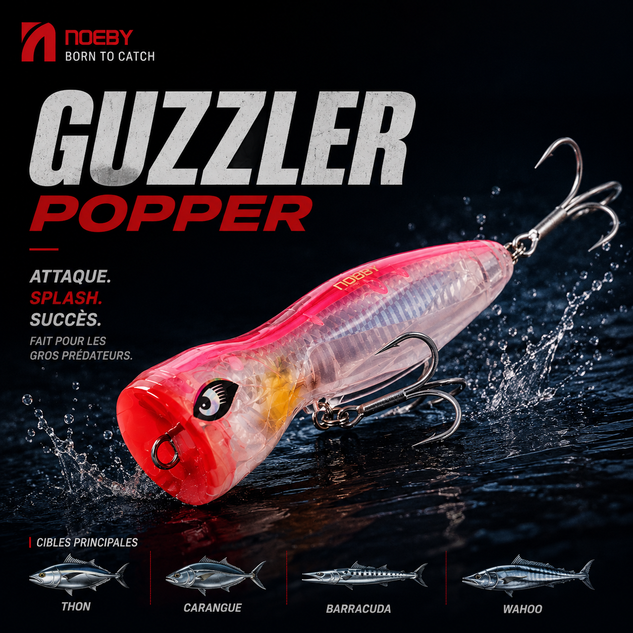 Guzzler Noeby – Popper Puissant et polyvalent